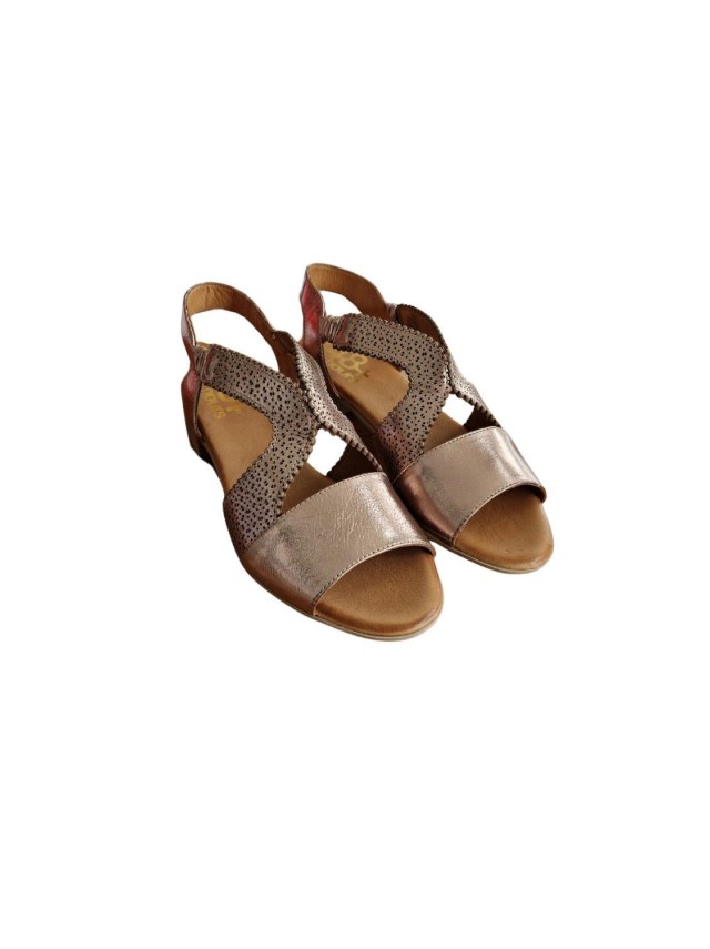 sandalias tacon 48horas metal-cobalto...