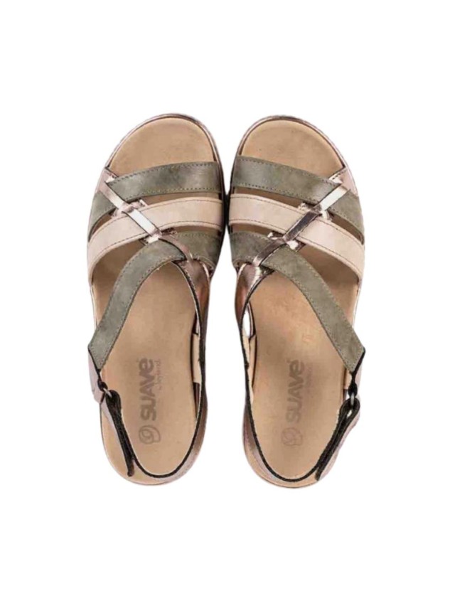 sandalias cuña leyland alejandrita...