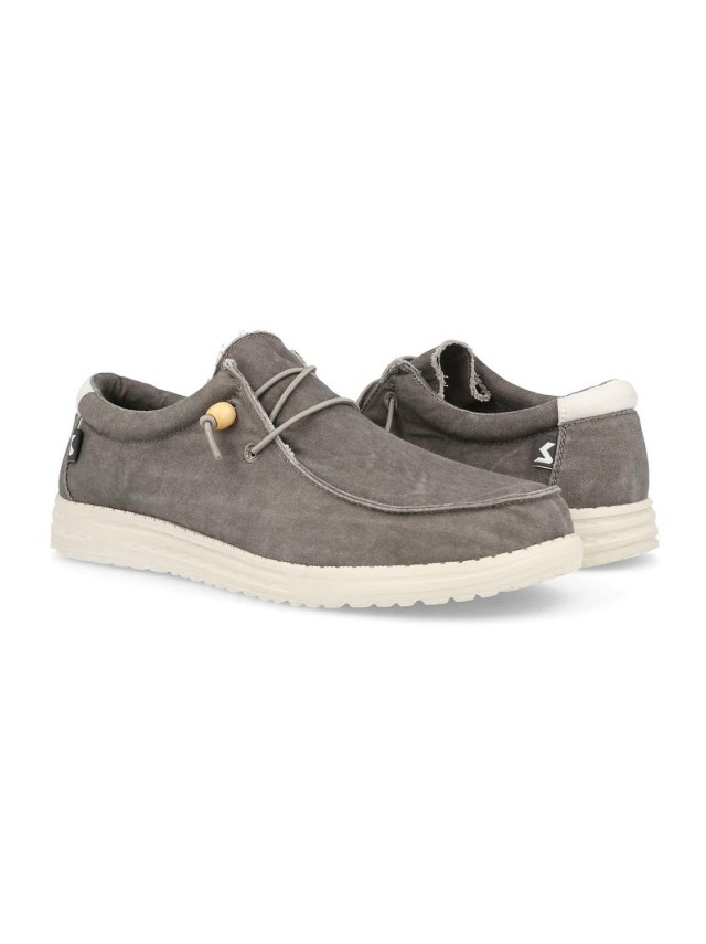zapatos mocasines paredes toras gris...