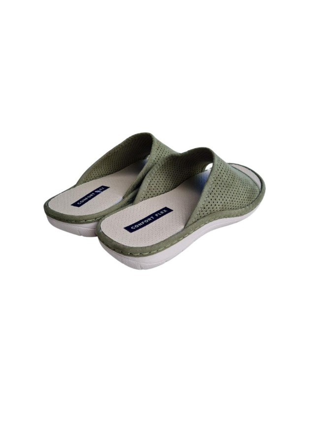 zapatillas casa pinturines kaki 5022