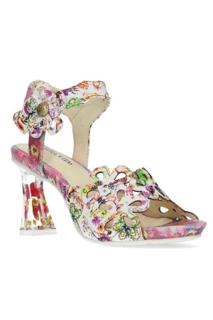 sandalias tacon laura vita rosa nino224