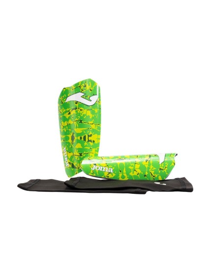 accesorios futbol joma espinilleras verde fluor 401489