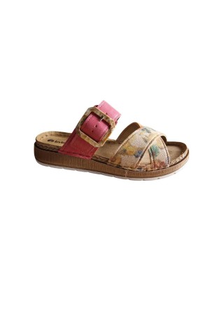 sandalias cuña inblu fucsia gs51