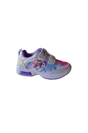 deportivos con luces megadexahoes blanco-lila k660
