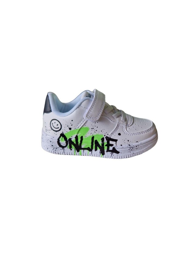 deportivos casual bubble blanco c1062