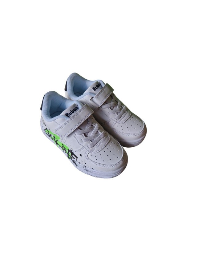 deportivos casual bubble blanco c1062