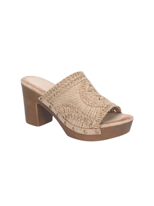 zuecos buonarotti taupe db3178