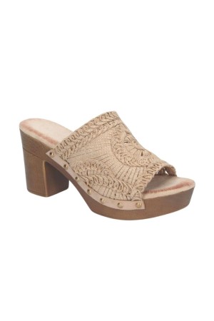 zuecos buonarotti taupe db3178