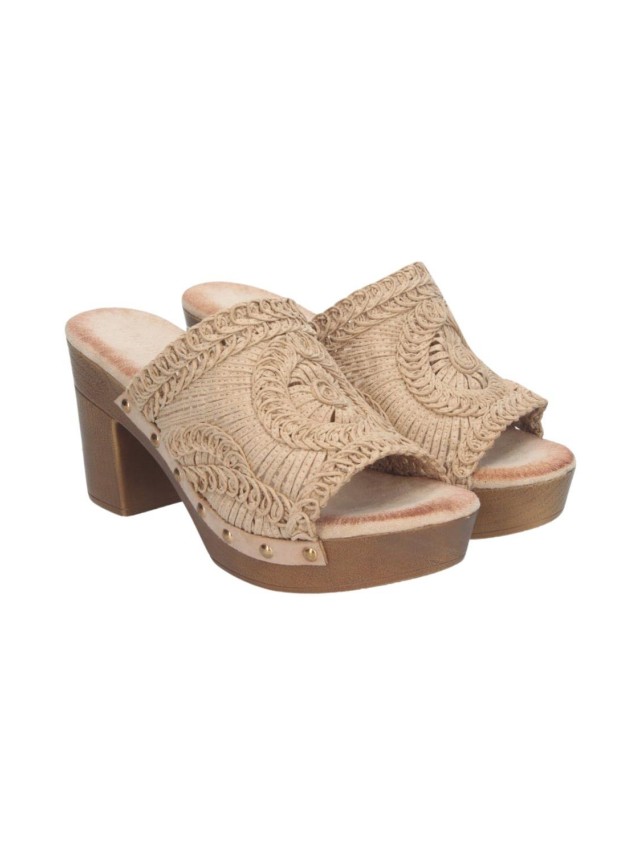 zuecos buonarotti taupe db3178
