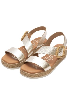 Sandalias Cuña Mujer Oh my Sandals Paula Champan 5432