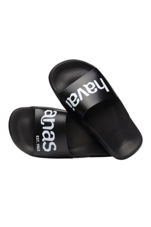 Chanclas Hombre Havaianas Slide Classic Logomania negro 4148124
