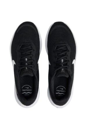 deportivos running nike revolution 7 negro-blanco fb2207-001