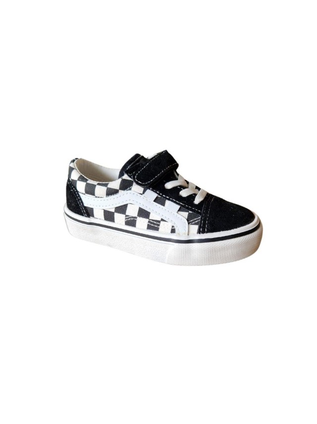 Deportivos casual Niños velcro negro...