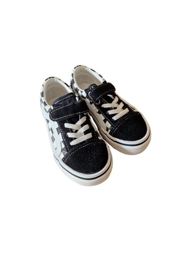 Deportivos casual Niños velcro negro...