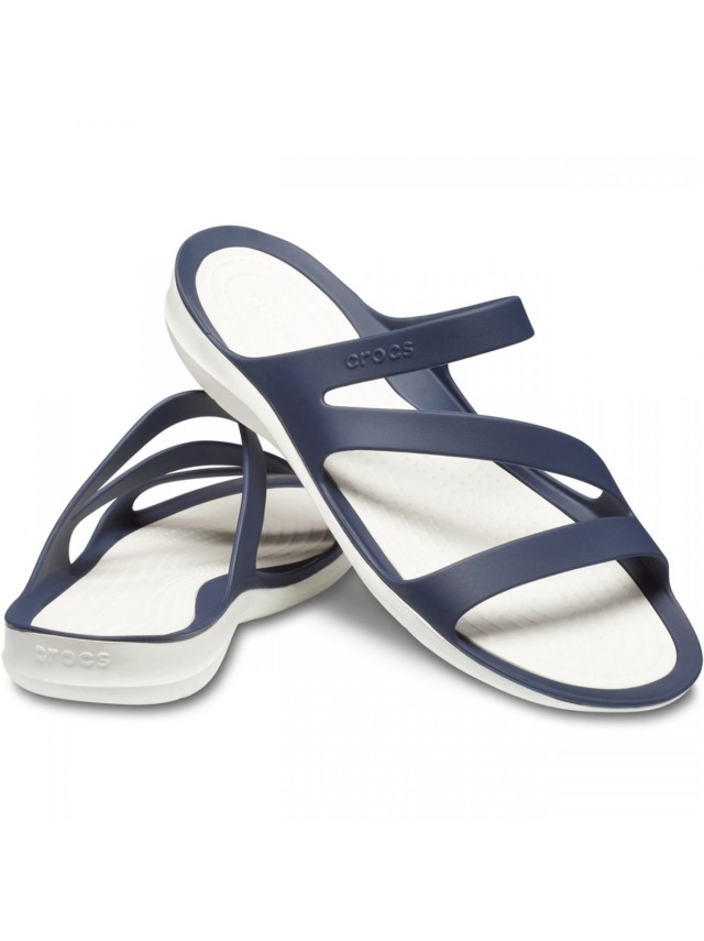 Chanclas Mujer Crocs Swiftwear marino...