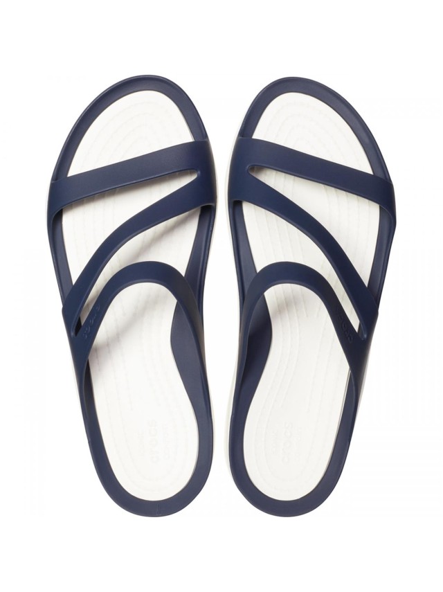 Chanclas Mujer Crocs Swiftwear marino...