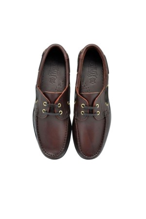 Zapatos Nauticos Hombre Fleximax marron 2502