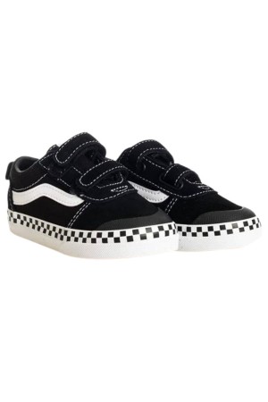 Deportivos casual Niños Vans Ward Checker negro Vn0a5hukblk1