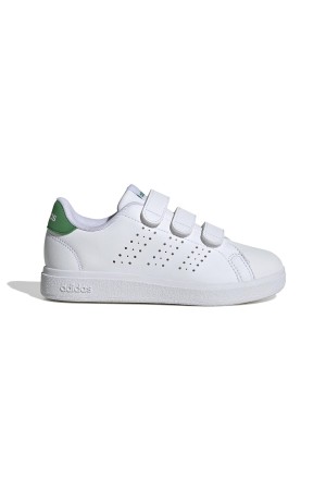 deportivos casual adidas advantage base blanco-verde ie9019