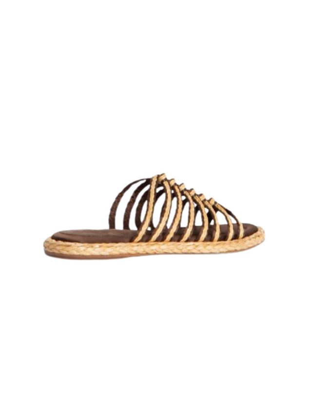 sandalias planas mujer corina yute...