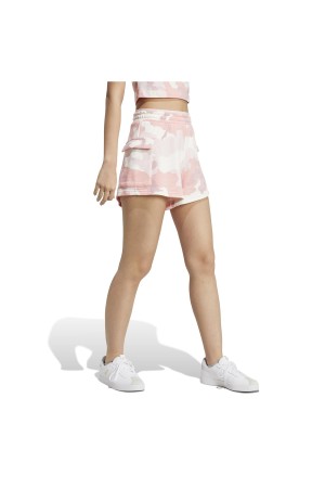 pantalones cortos Mujer Adidas W camo cargo sh rosa iy1670