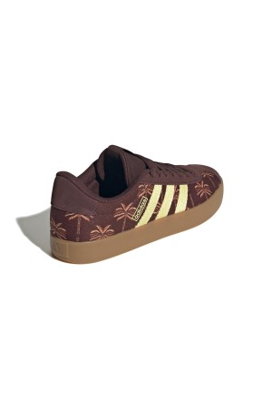 deportivos casual adidas court 3.0 marron-amarillo ih7776