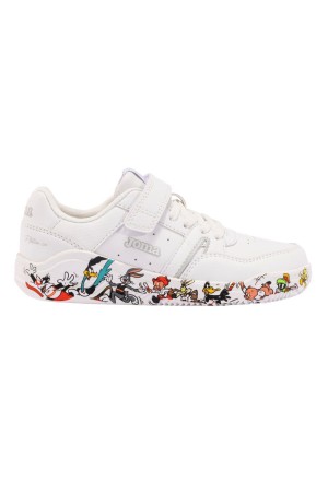 deportivos niños linea blanca joma looney tunes blanco platea low 2472
