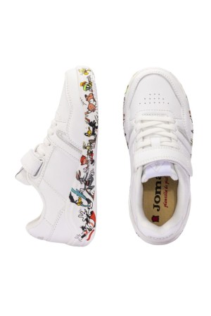deportivos niños linea blanca joma looney tunes blanco platea low 2472