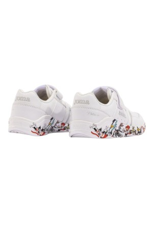 deportivos niños linea blanca joma looney tunes blanco platea low 2472