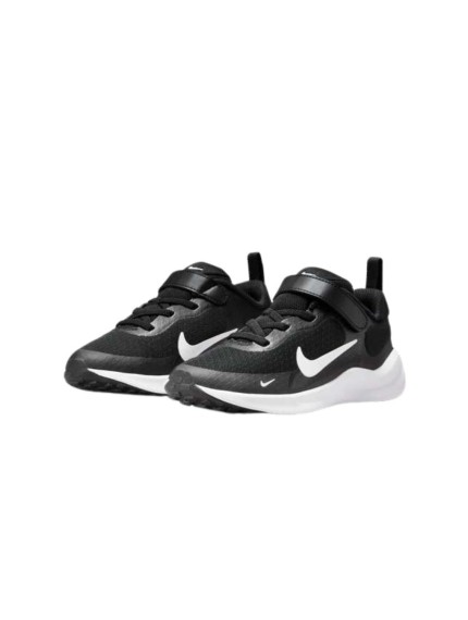 deportivos fitness nike revolution 7 negro-blanco fb7690-003 2
