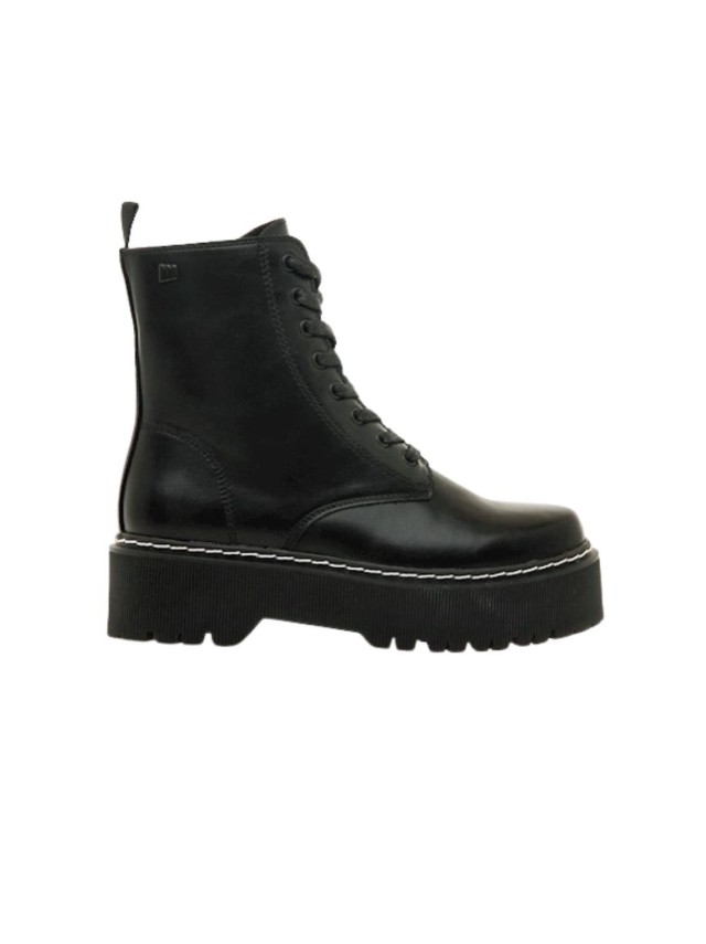 botas militares  mustang negro 54146