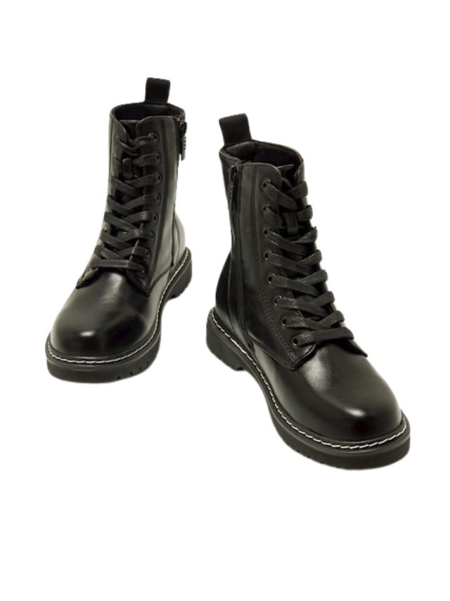 botas miltares mustang negro 54164