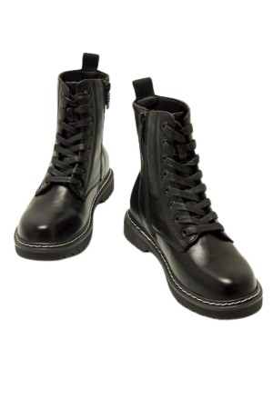 botas miltares mustang negro 54164