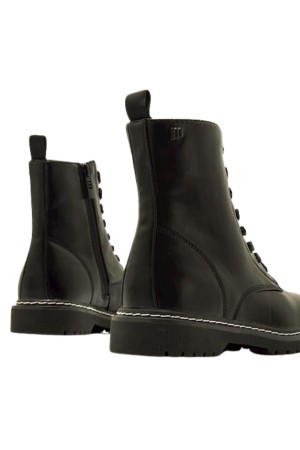 botas miltares mustang negro 54164