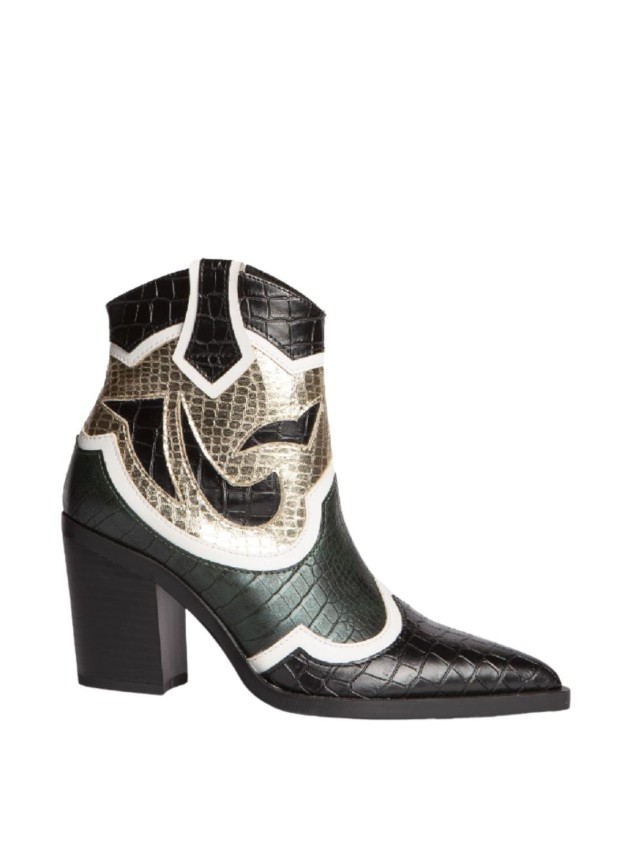 botas camperas corina verde-oro m4745