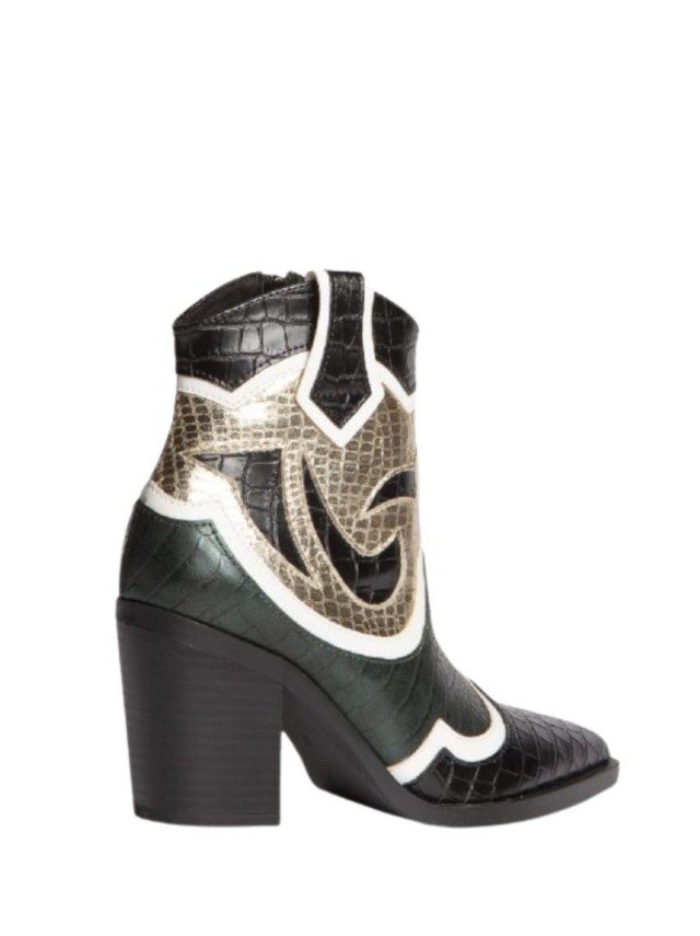 botas camperas corina verde-oro m4745
