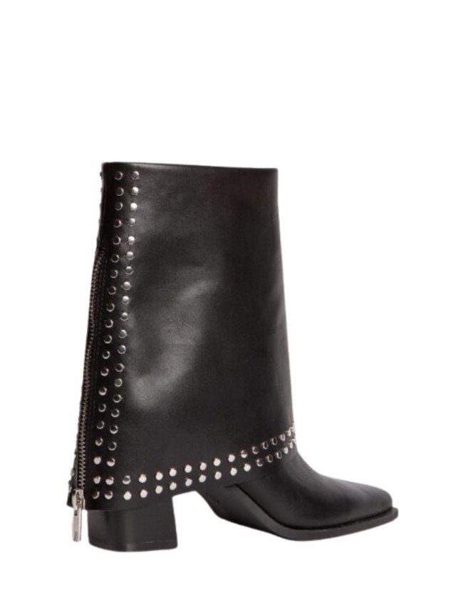 botas tacon corina negro m4635