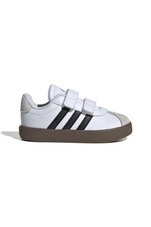 deportivos casual adidas court 3.0 blanco-negro id9157