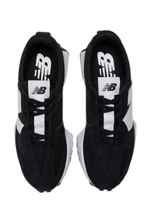 deportivos unisex  new balance negro-blanco ms327cbw