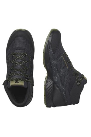 BOTAS TREKKING NIÑOS SALOMON OUTWAY MID NEGRO L47283500