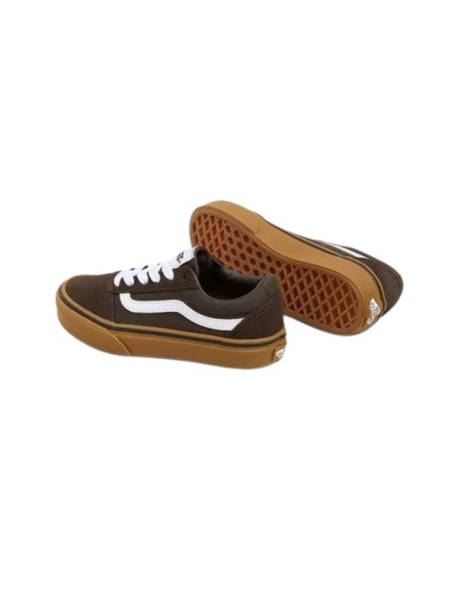 deportivos casual vans  marron...