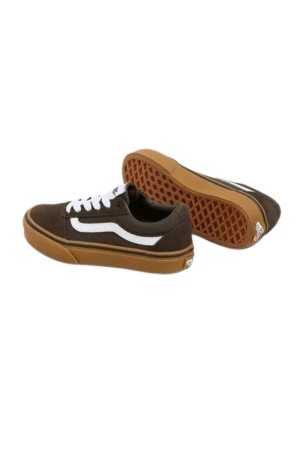 deportivos casual vans  marron vn000cx0d4c1