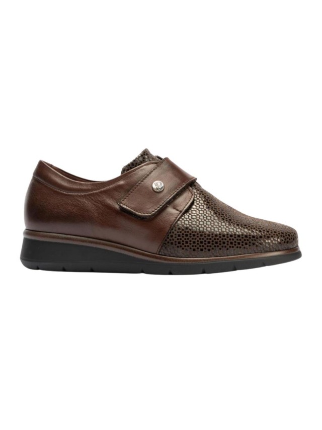 zapatos blucher pitillos marron 10010