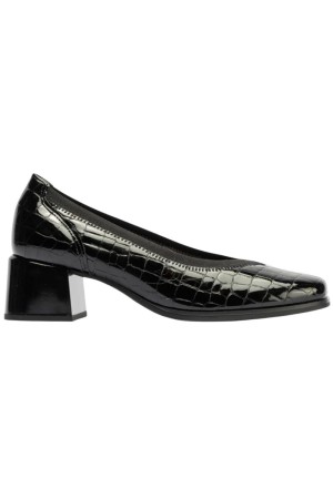 zapatos de salón pitillos negro 10120