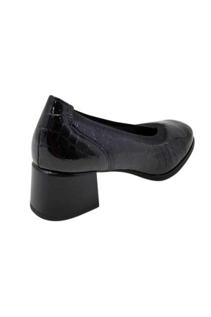 zapatos de salón pitillos negro 10120
