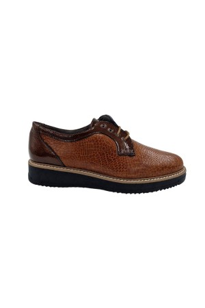 zapatos blucher pitillos cuero 10075