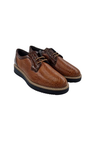 zapatos blucher pitillos cuero 10075