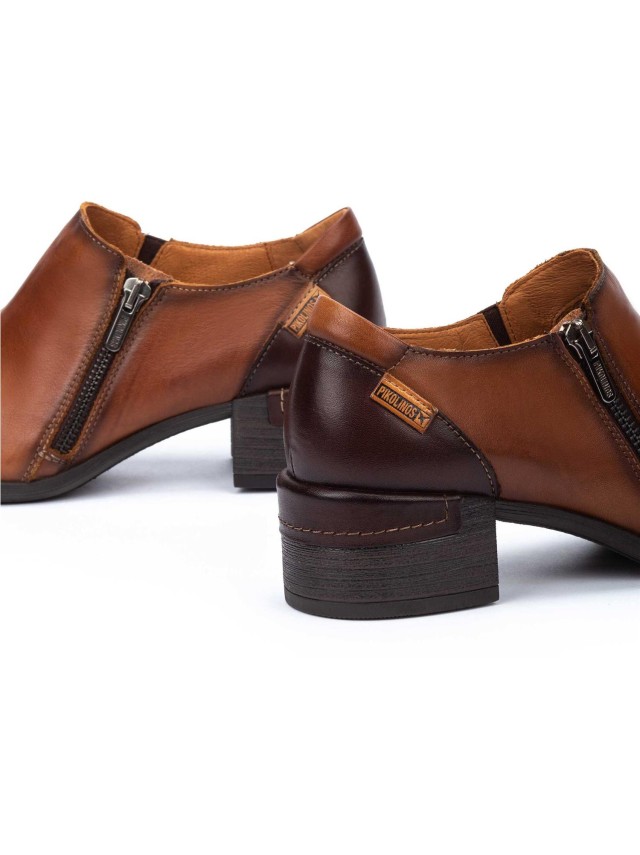 Botas tacon Pikolinos Malaga cuero...