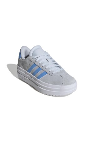 deportivos casual adidas court bold gris-azul ih8033
