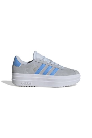 deportivos casual adidas court bold gris-azul ih8033
